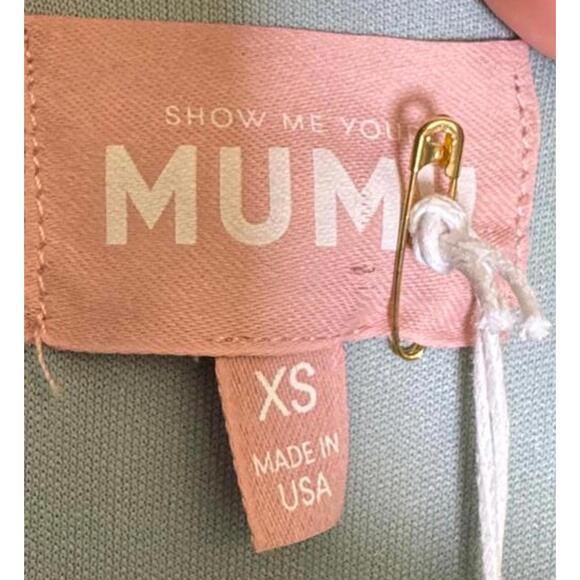 Show Me Your Mumu - Greta Tiered Ruffle Maxi Dress NWT - Dusty Blue - Size XS - Picture 5 of 7